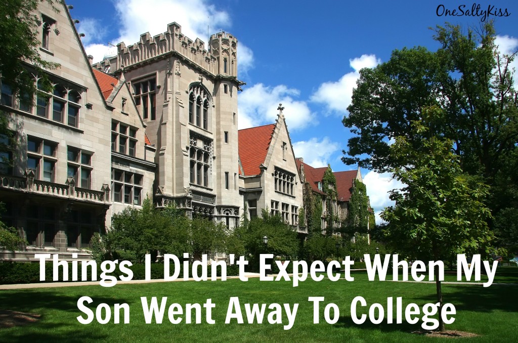 Things I Didn't Expect When my Son Went To College