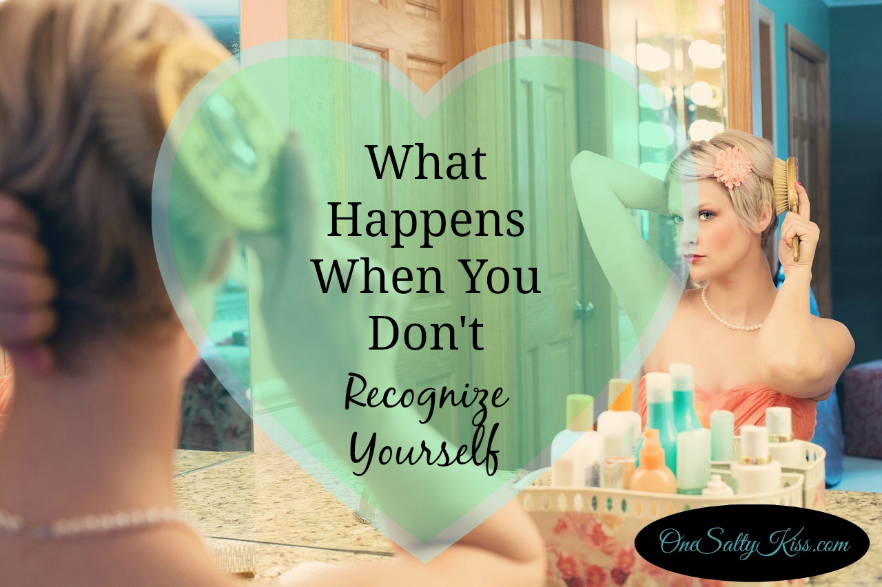 Sometimes in life, we look in the mirror and don't recognize who we see. Tips on how to start making time for ourselves and reminding ourselves who we are..